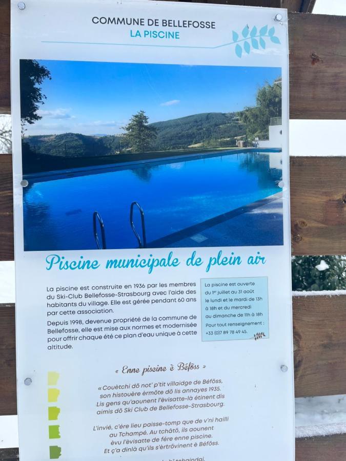 Gite De Montagne -Bellefosse Alsace Exterior photo